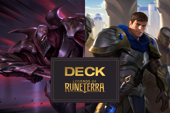 Legends of Runeterra : Deck F2P Midrange Elite Demacia et Ionia avec Garen et Zed sur LoR